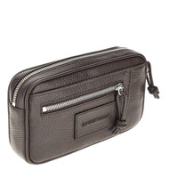 EMPORIO ARMANI Emporio Armani Men Grained Leather Pouch
