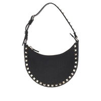 Valentino Garavani Women Grain Leather Mini 'Rockstud' Hobo Bag