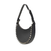 Valentino Garavani Women Grain Leather Mini 'Rockstud' Hobo Bag