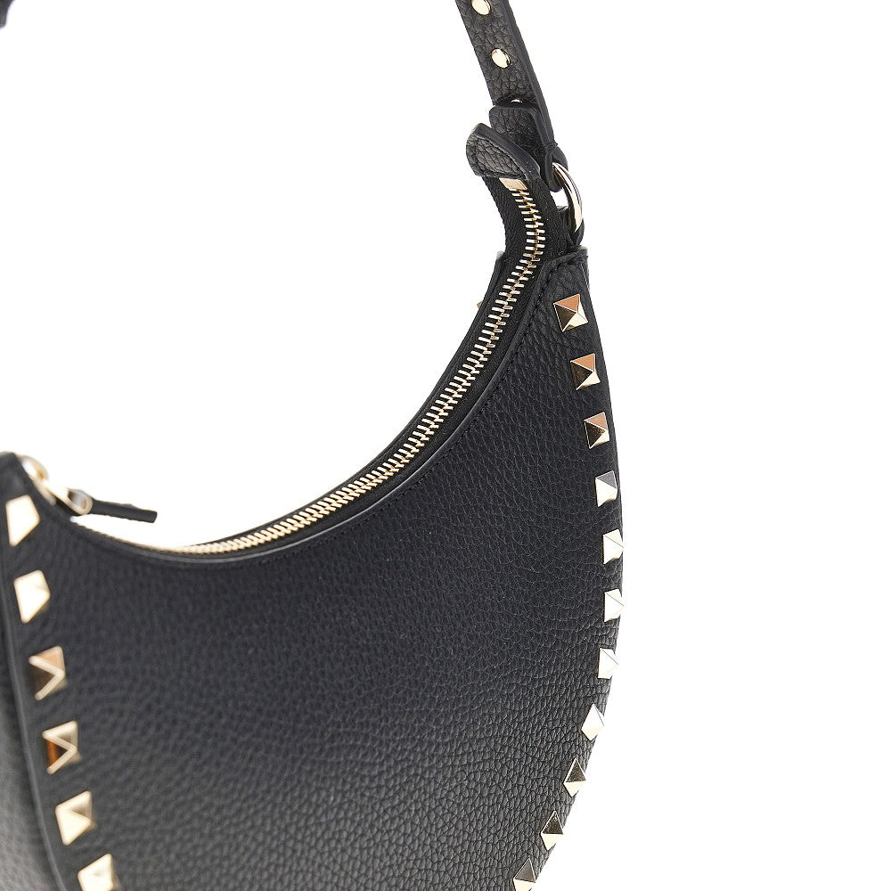 Valentino Garavani Women Grain Leather Mini 'Rockstud' Hobo Bag