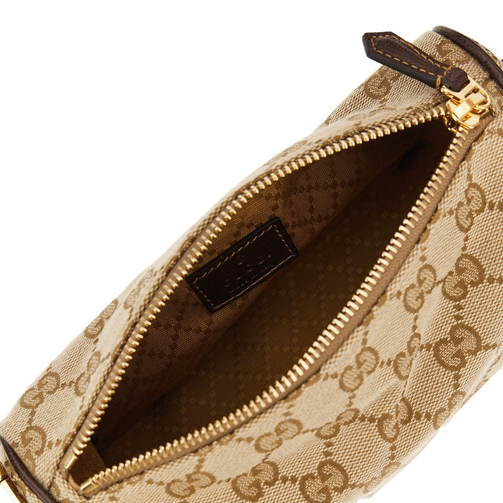 GUCCI Gucci Women Gg Canvas Half Horsebit Mini Bag