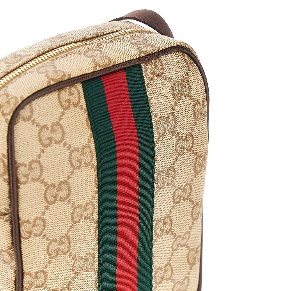 GUCCI Gucci Men Gg Supreme Crossbody Mini Bag