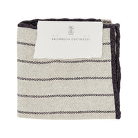 BRUNELLO CUCINELLI Brunello Cucinelli Men Jacquard Silk Pocket Square