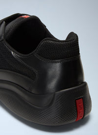 Prada Prada Men America’S Cup Lace-Up Sneakers