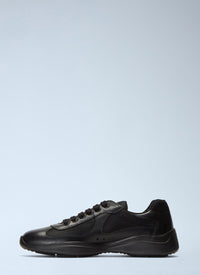 Prada Prada Men America’S Cup Lace-Up Sneakers