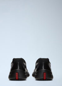 Prada Prada Men America’S Cup Lace-Up Sneakers