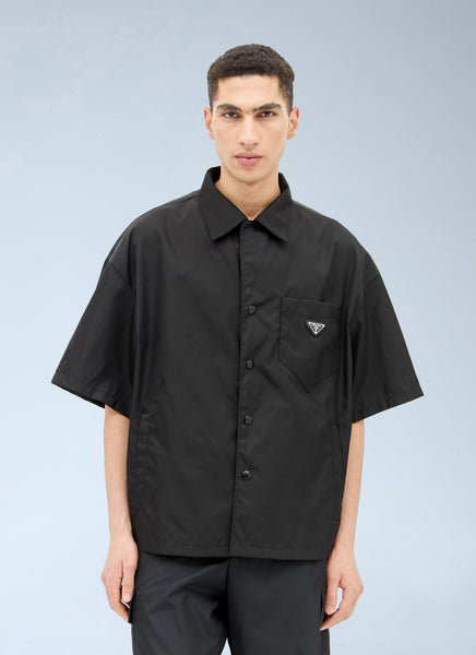 Prada Men Re-Nylon Short Sleeved Shirt – Bluefly