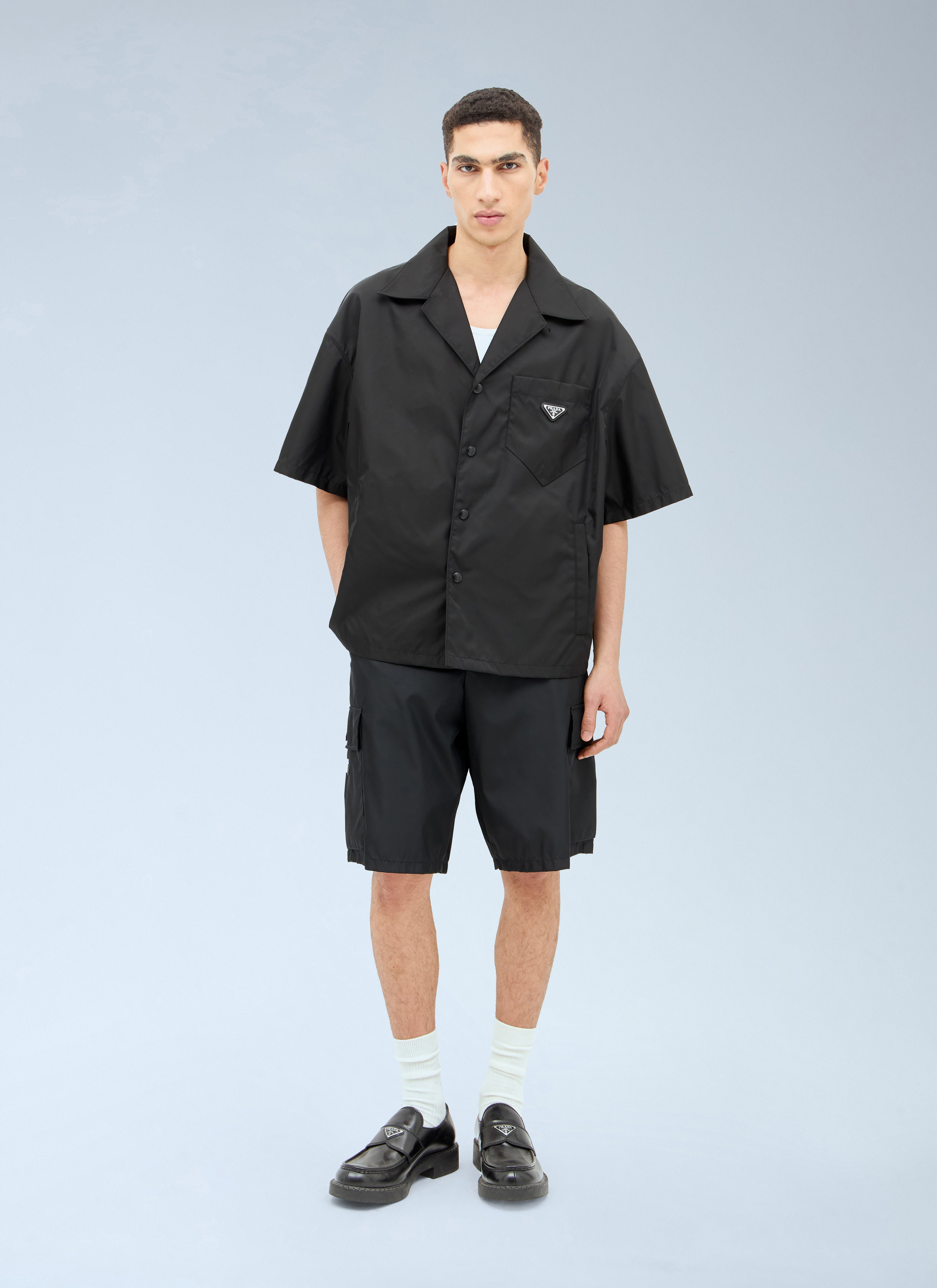 Prada Men Re-Nylon Short Sleeved Shirt – Bluefly