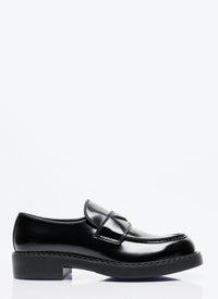 Prada Prada Men Chocolate Loafers
