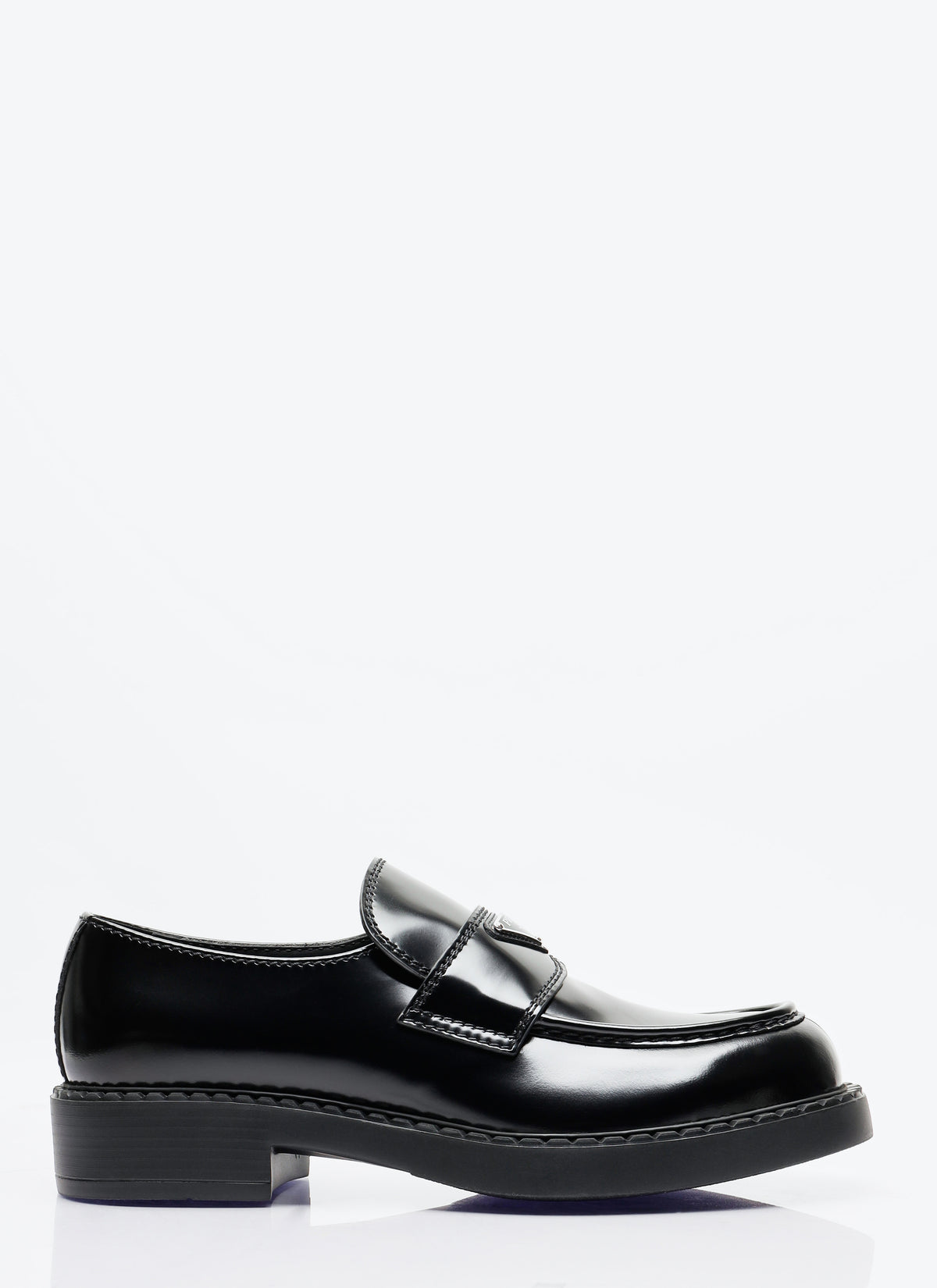 Prada Prada Men Chocolate Loafers