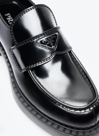 Prada Prada Men Chocolate Loafers