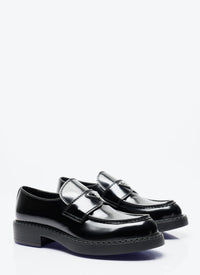 Prada Prada Men Chocolate Loafers
