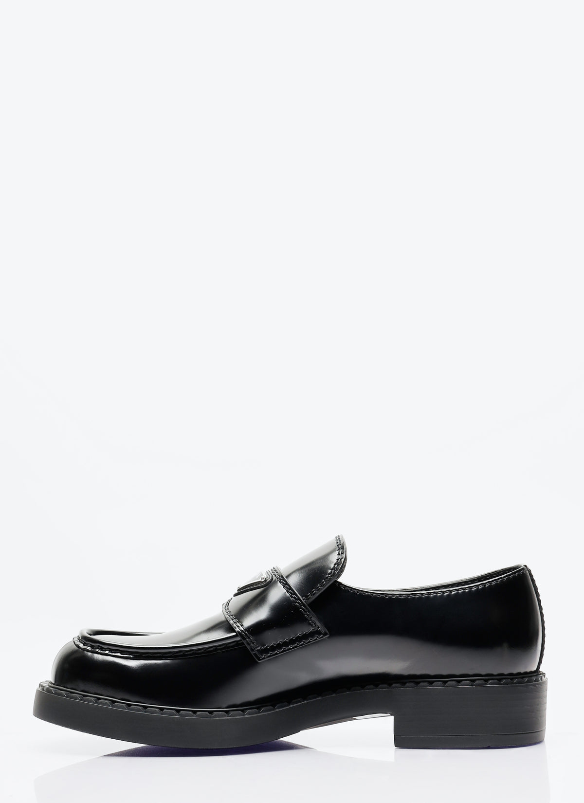 Prada Prada Men Chocolate Loafers