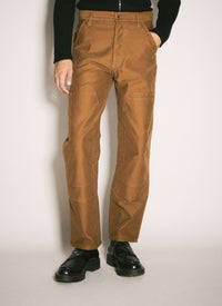 Prada Men Moleskin Cargo Pants