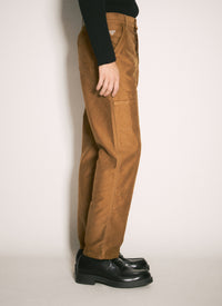 Prada Men Moleskin Cargo Pants