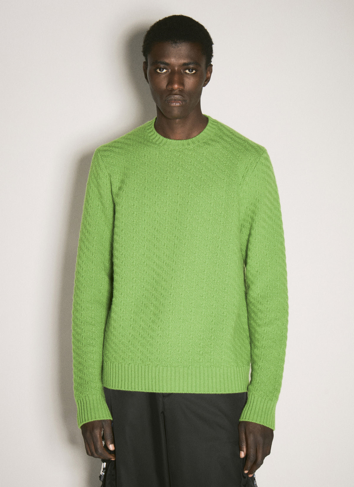 Prada Prada Men Wool-And-Cashmere-Blend Sweater