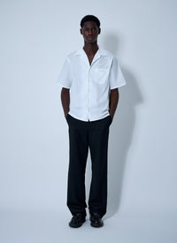 Prada Men Logo Motif Shirt