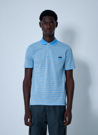 Prada Prada Men Logo Motif Polo Shirt