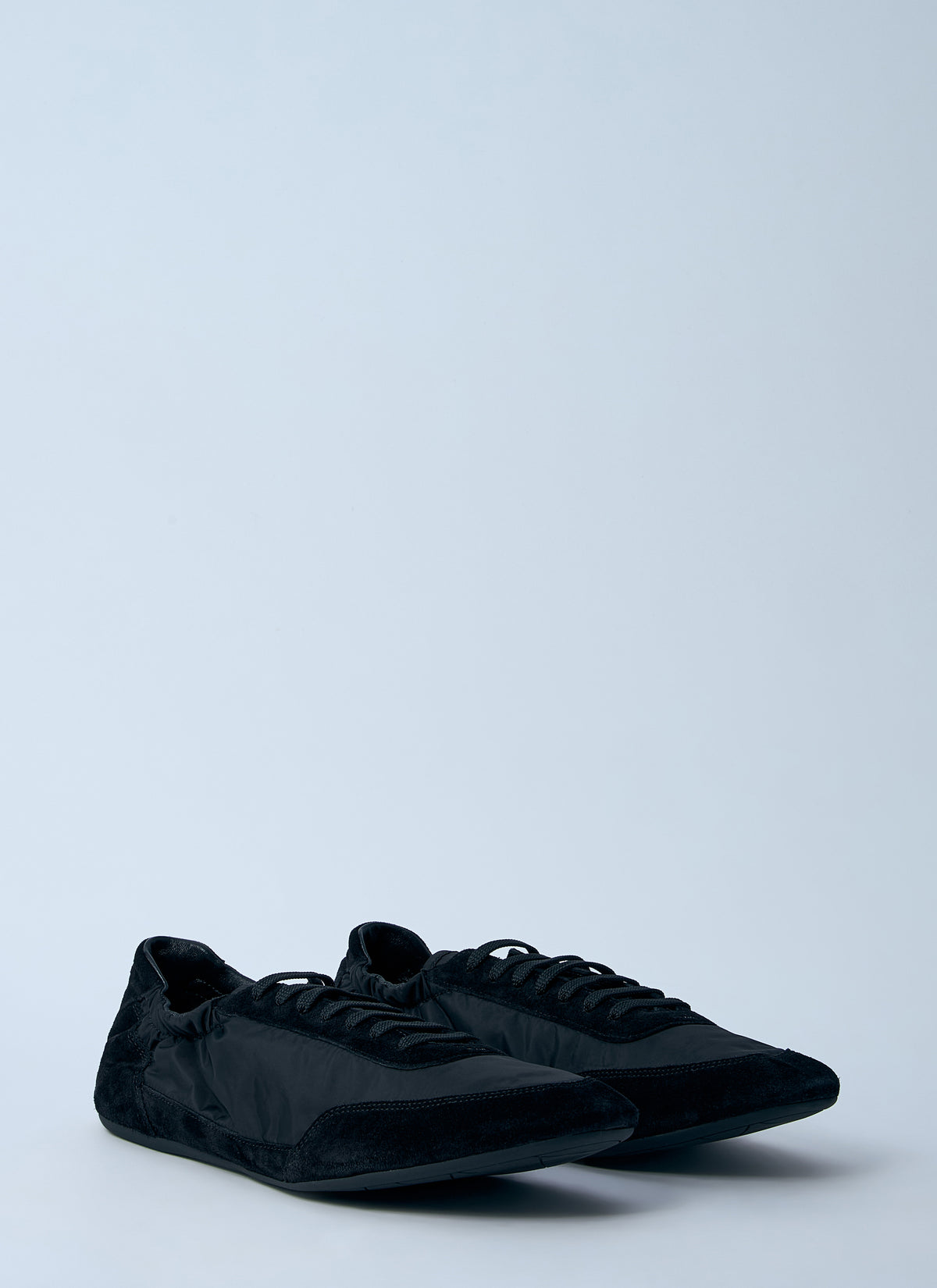 Prada Prada Men Collapse Re-Nylon And Suede Sneakers