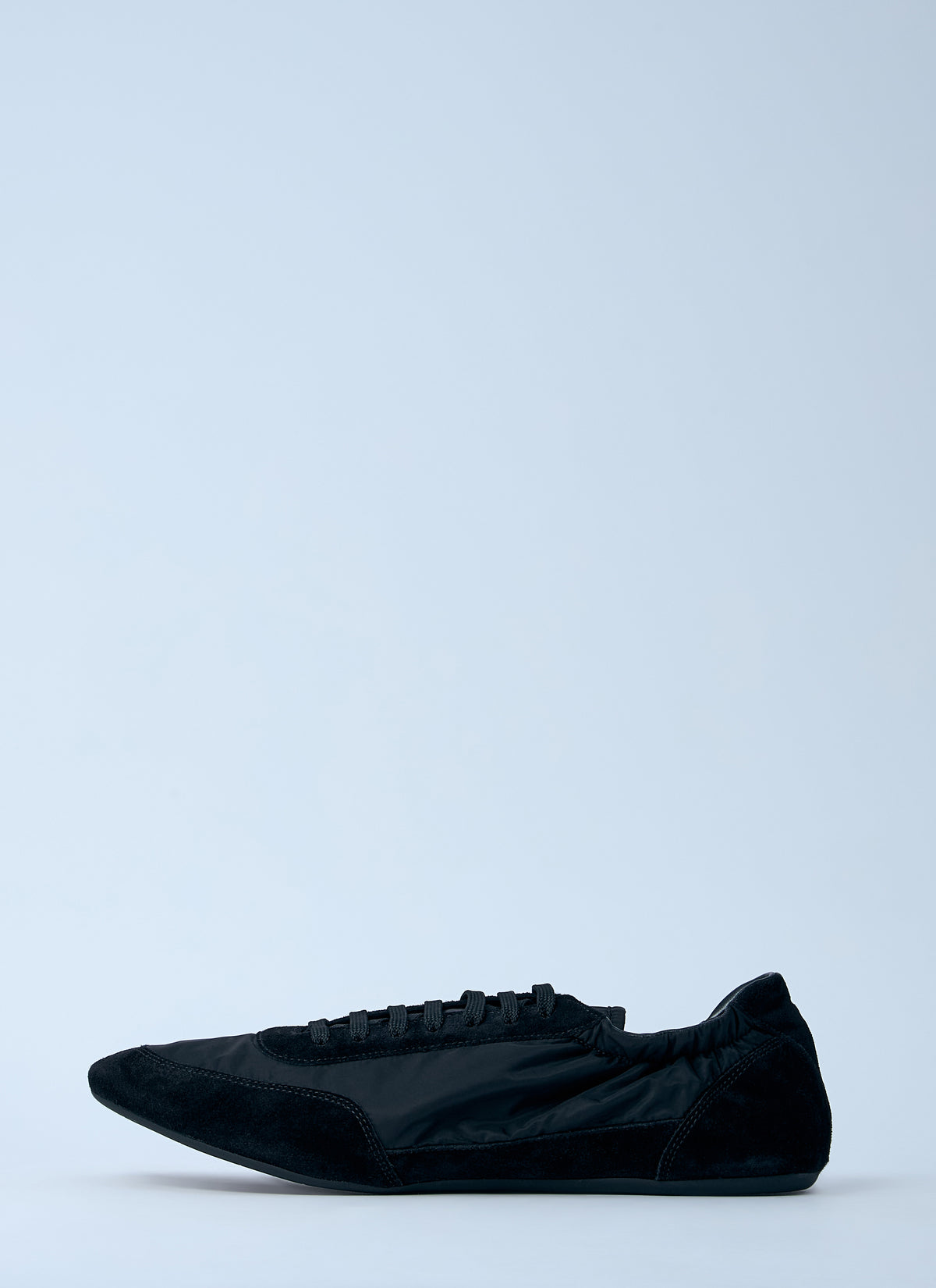 Prada Prada Men Collapse Re-Nylon And Suede Sneakers