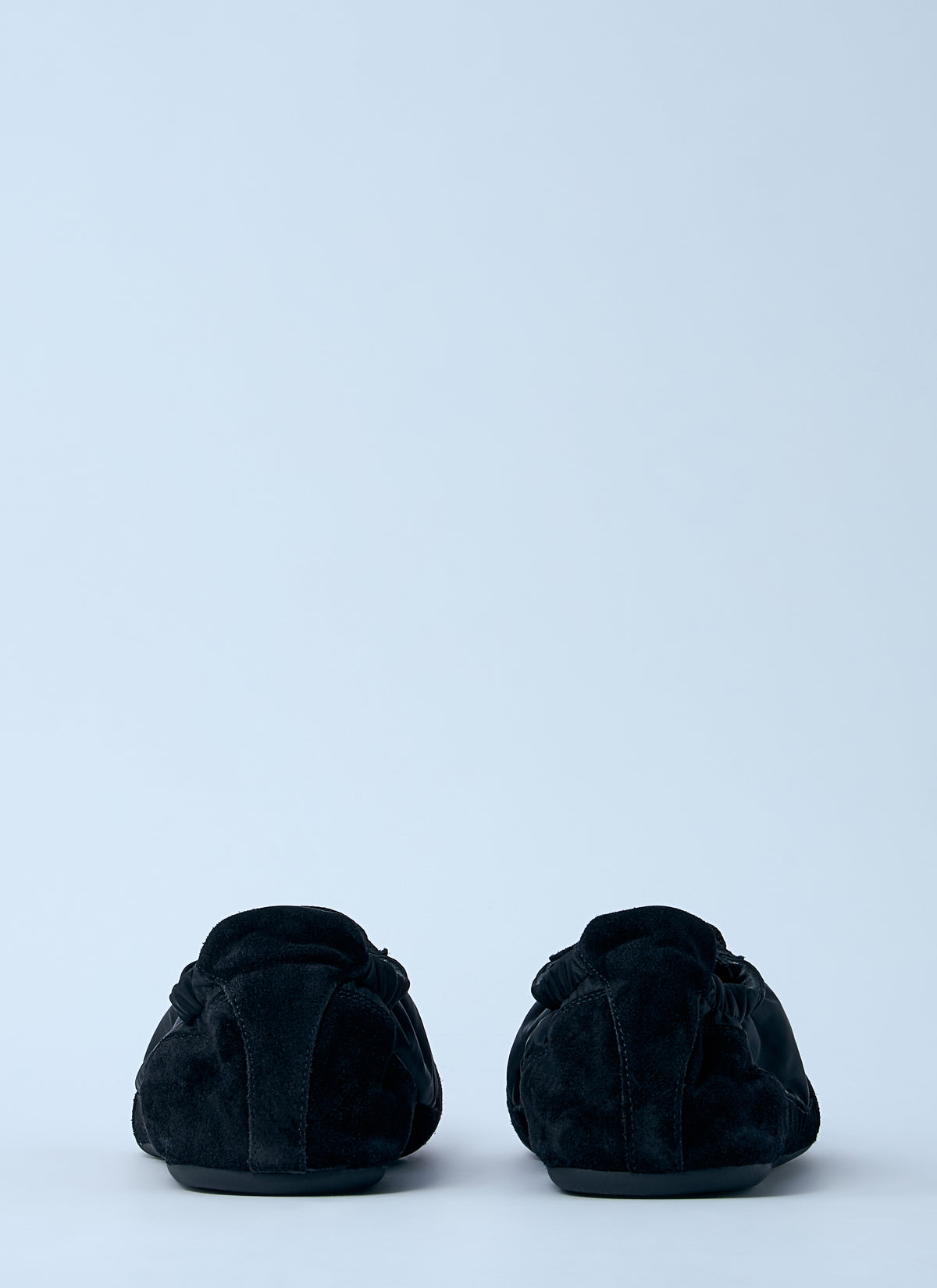 Prada Prada Men Collapse Re-Nylon And Suede Sneakers