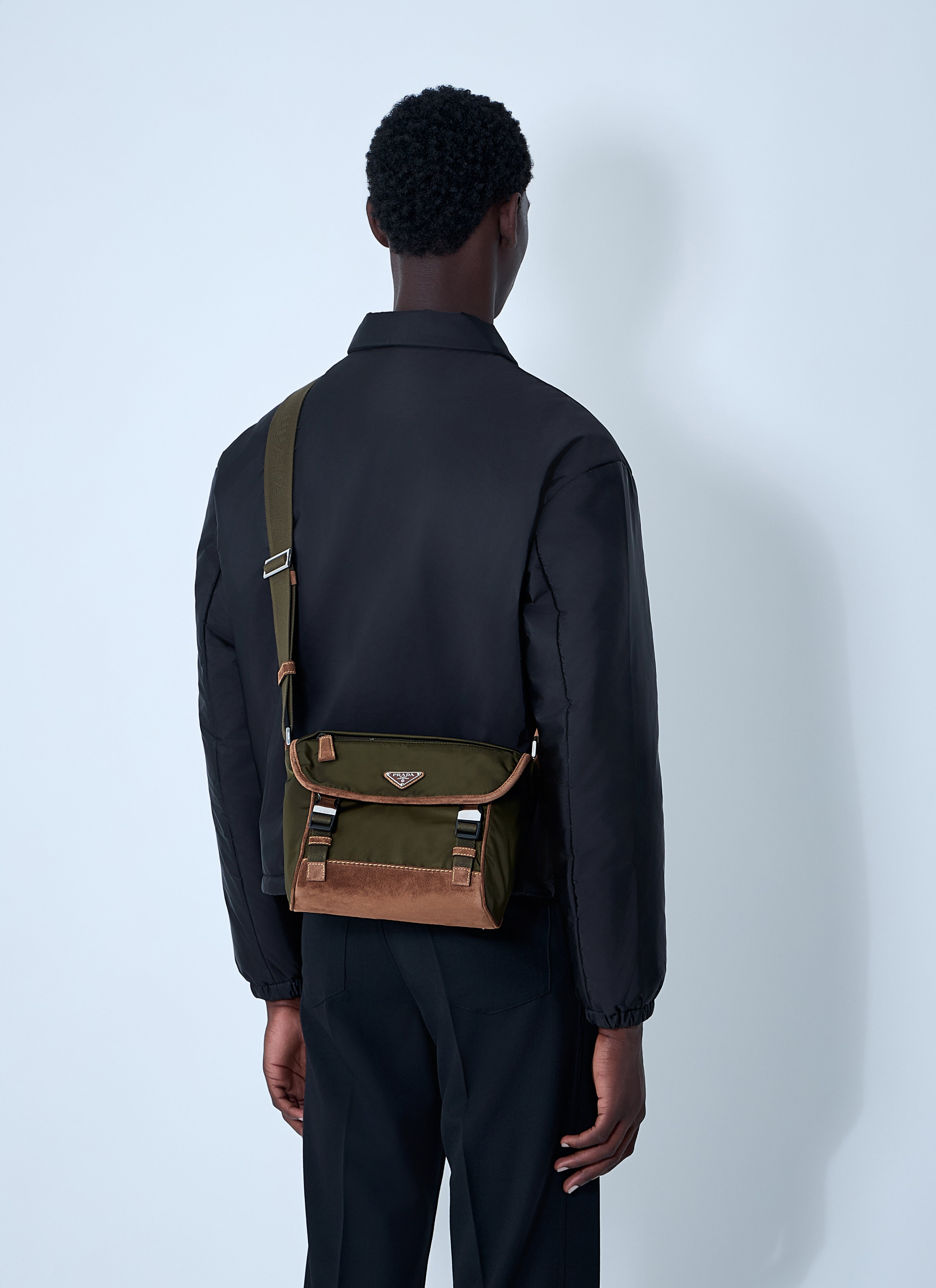 Prada Men Medium Re-Nylon Crossbody Bag – Bluefly