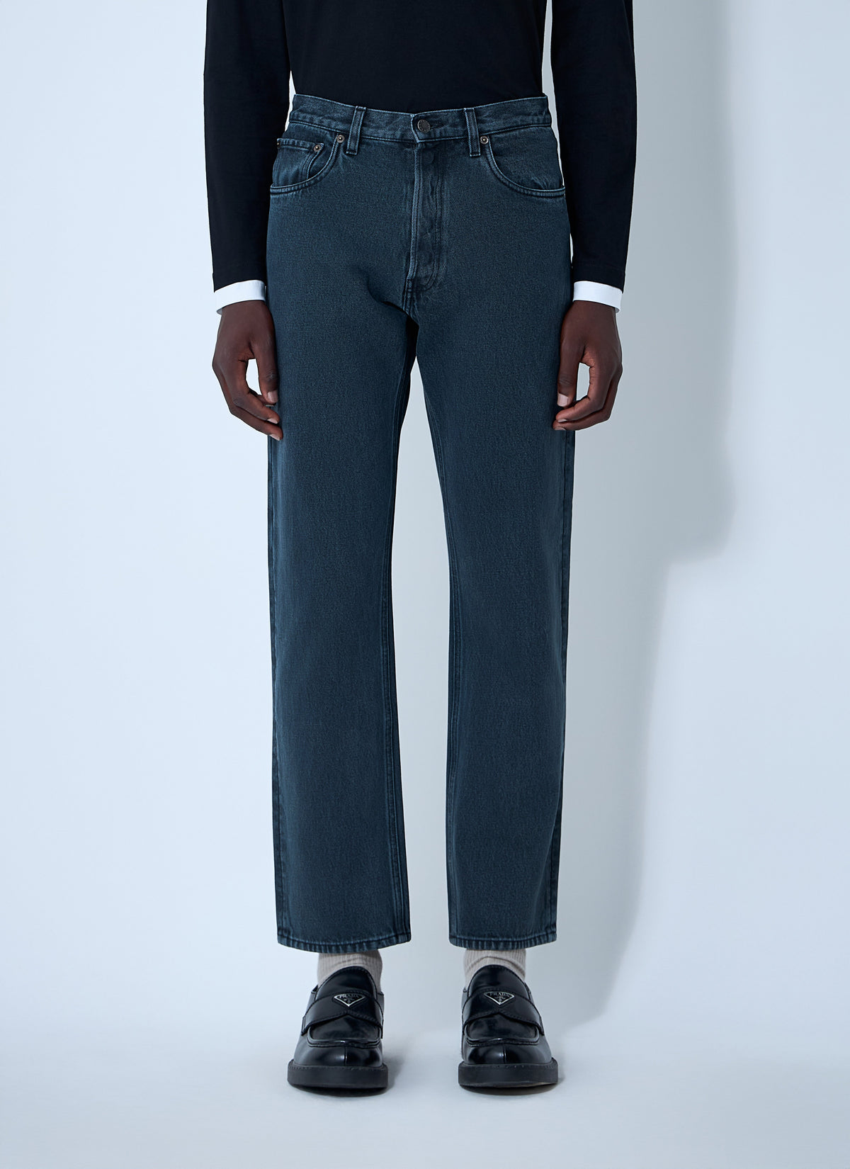 Prada Prada Men Over-Dyed Jeans
