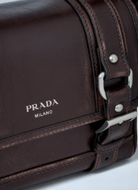 Prada Men Leather Explore Crossbody Bag