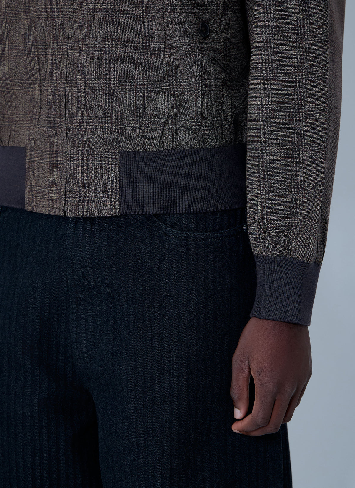 Prada Men Hooded Wool Jacket