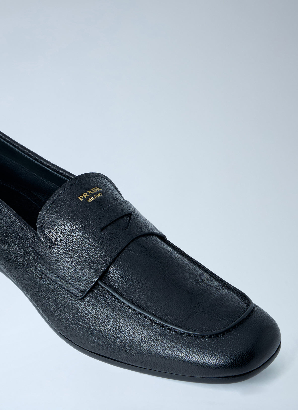 Prada Men Leather Loafers
