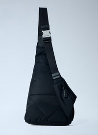 Prada Men Asymmetric Nylon Sling Bag