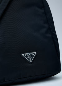 Prada Men Asymmetric Nylon Sling Bag