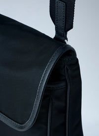 Prada Men Re-Nylon And Saffiano Leather Shoulder Bag