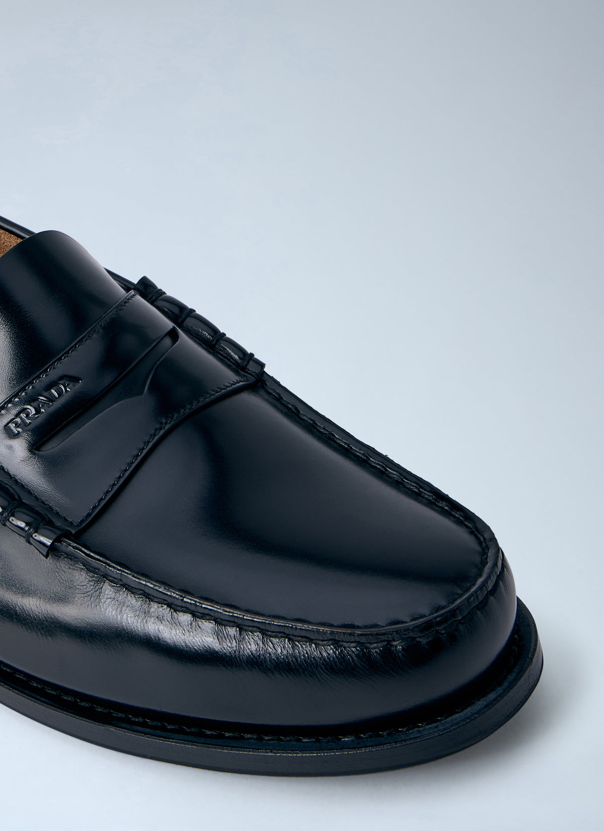 Prada Men Leather Loafers
