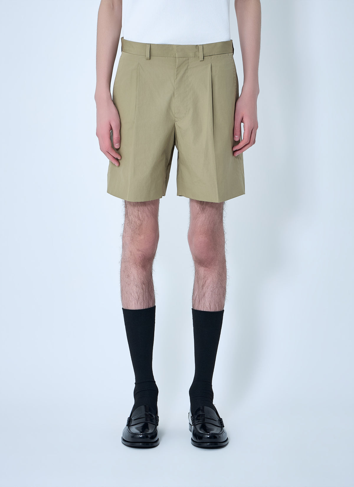Prada Men Button Patch Pocket Trousers