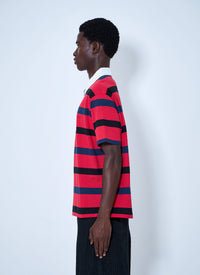 Prada Prada Men Short-Sleeved Cotton Polo Shirt