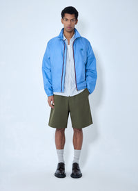 Prada Men High-Neck Zip Jacket
