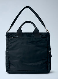 Prada Prada Men Re-Nylon Logo-Plaque Tote Bag