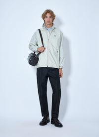 Prada Men High-Neck Zip Jacket