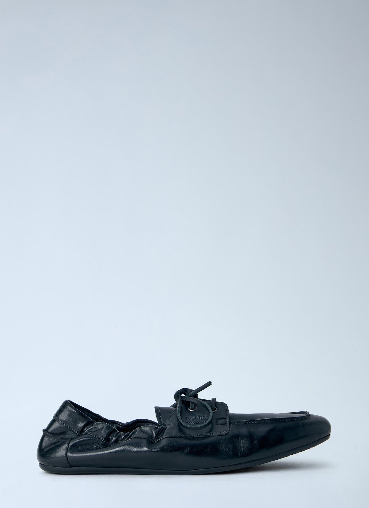 Prada Prada Men Leather Moccasins