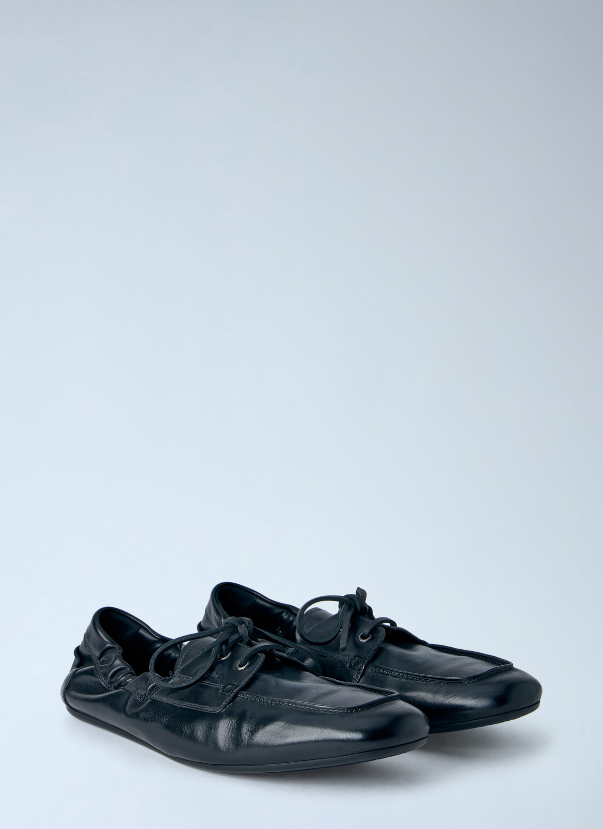 Prada Prada Men Leather Moccasins