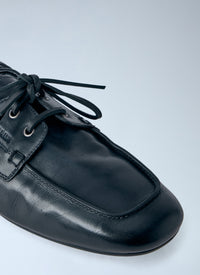 Prada Prada Men Leather Moccasins
