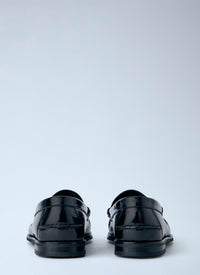 Prada Prada Men Brushed Leather Loafers