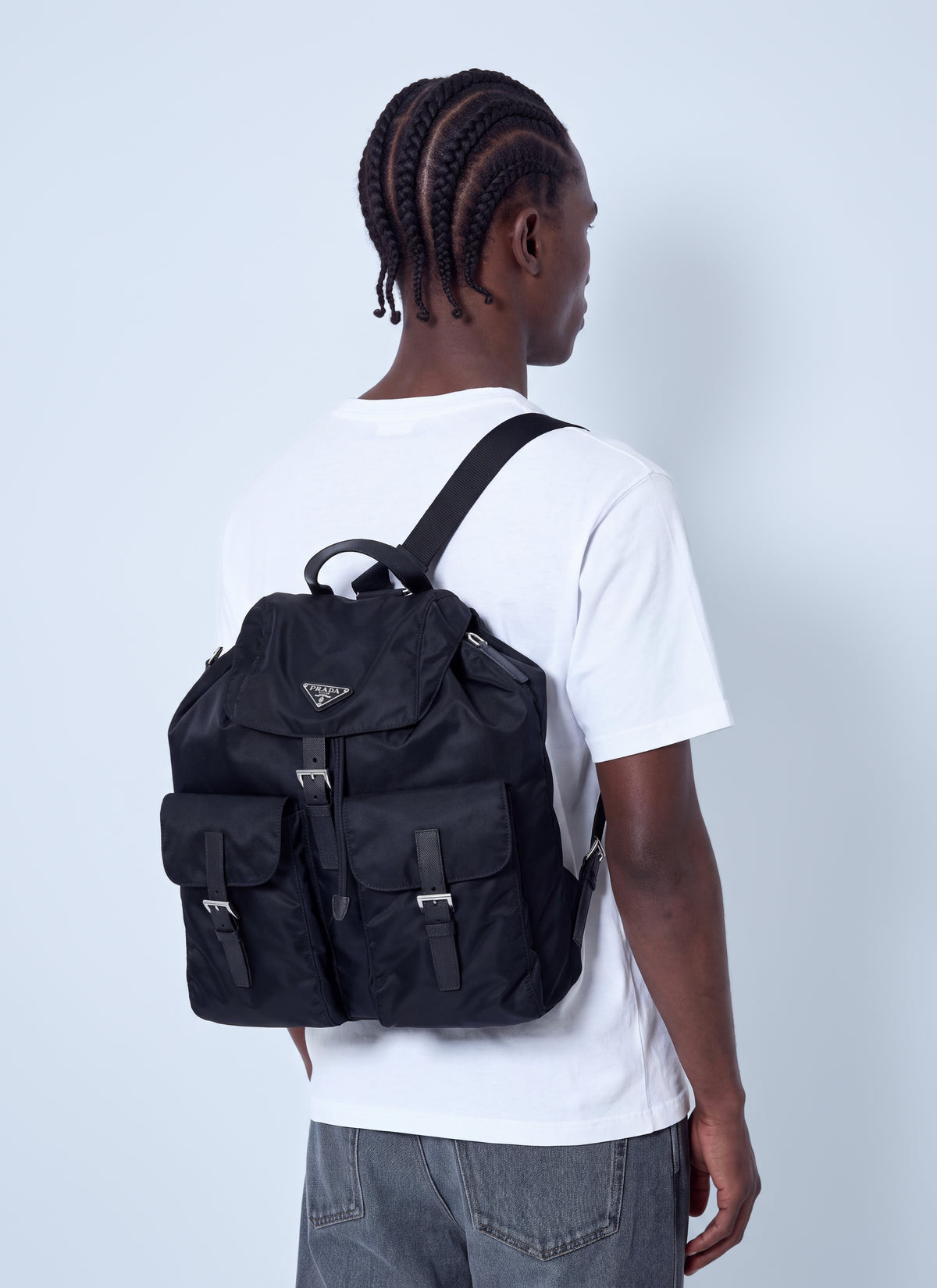 Prada Men Re-Nylon Backpack