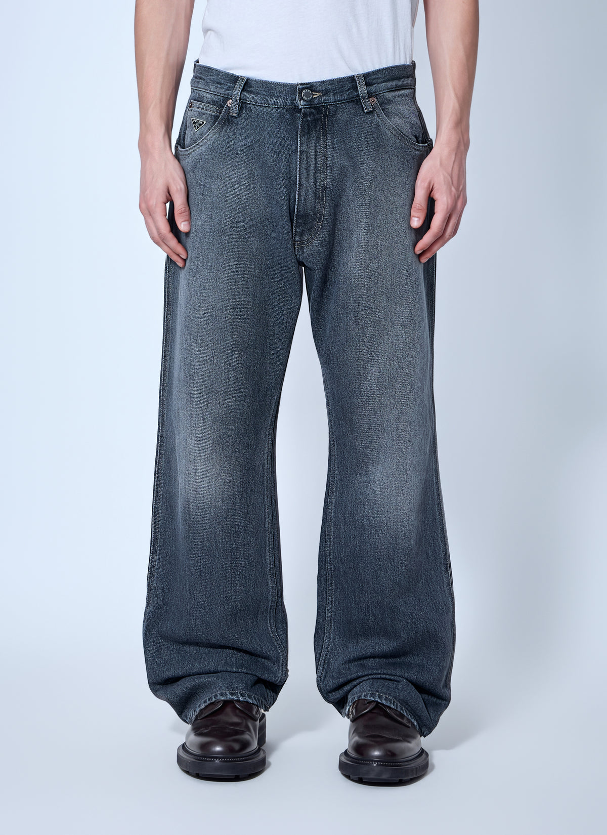 Prada Men Five-Pocket Denim Jeans