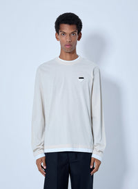 Prada Men Long- Sleeve Cotton T-Shirt