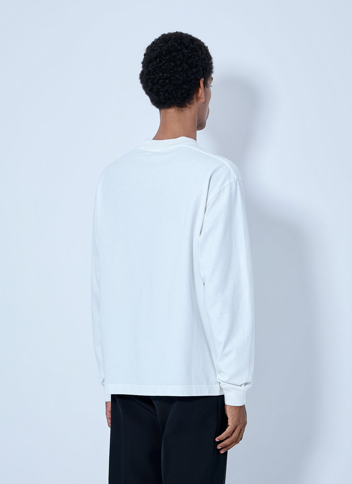 Prada Men Long Sleeve Logo Sweatshirt