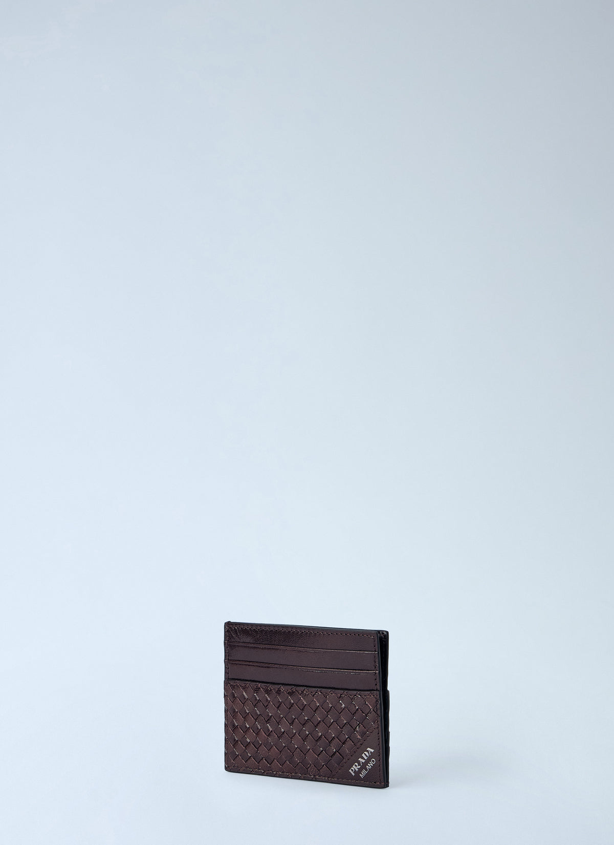 Prada Men Leather Card Holder