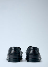 Prada Men Antiqued Leather Loafers