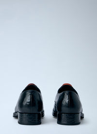 Prada Prada Men Antiqued Leather Lace-Ups